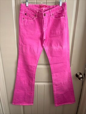 Hard Tail Neon Pink Wide Leg Jeans